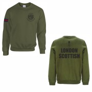 The London Scottish Regiment EMBROIDERED Sweatshirt